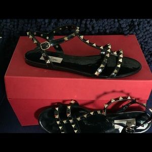 Valentino!!!! Rock Stud Sandals a